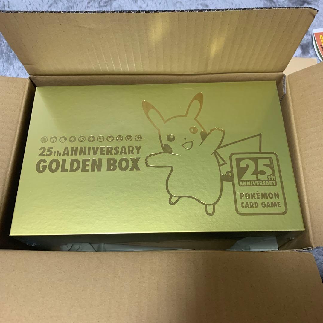 未開封 ポケモンカード25th anniversary golden box
