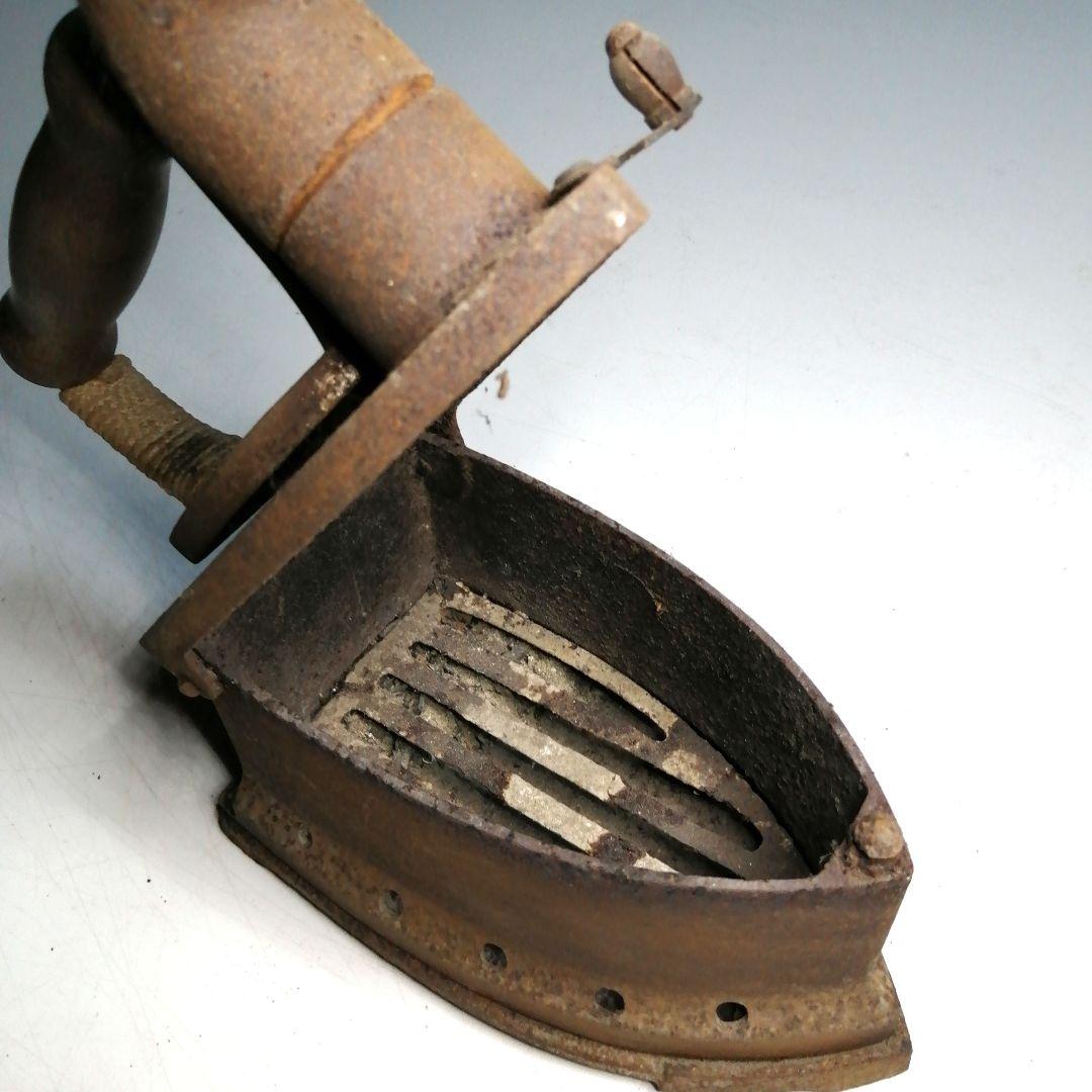 【骨董品】アンティーク・アイロン　昭和レトロ