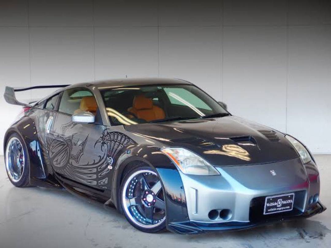 日産 フェアレディZ Z33ワイルドスピード東京ドリフトDKの車ストライプ