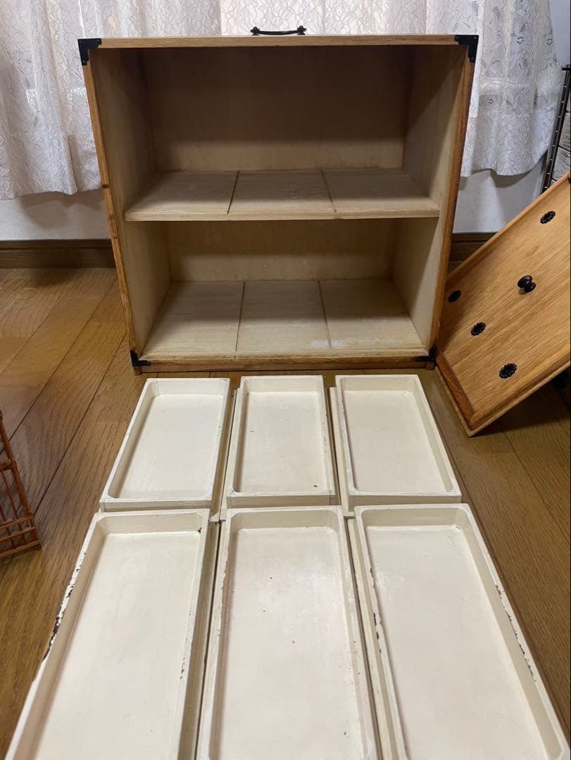 メジロ　寝かせ箱　カゴ６個セット③