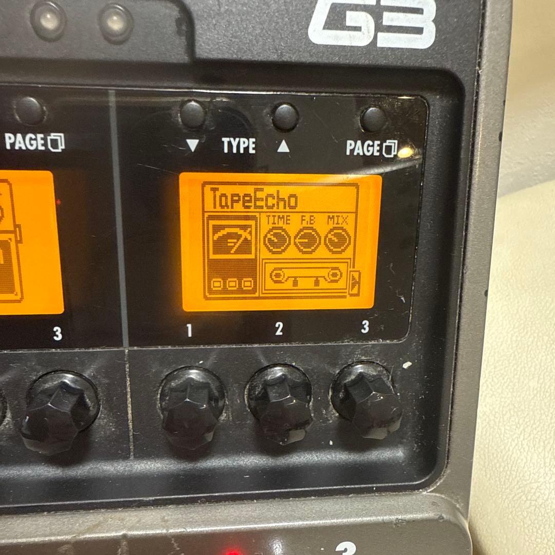 Zoom G3 ギターエフェクター