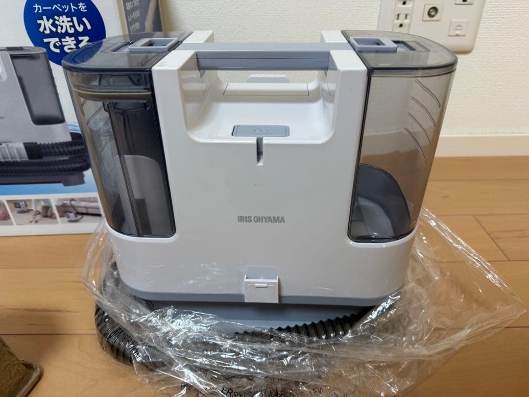 IRIS OHYAMA カーペット水洗いクリーナー RNS-P10-W