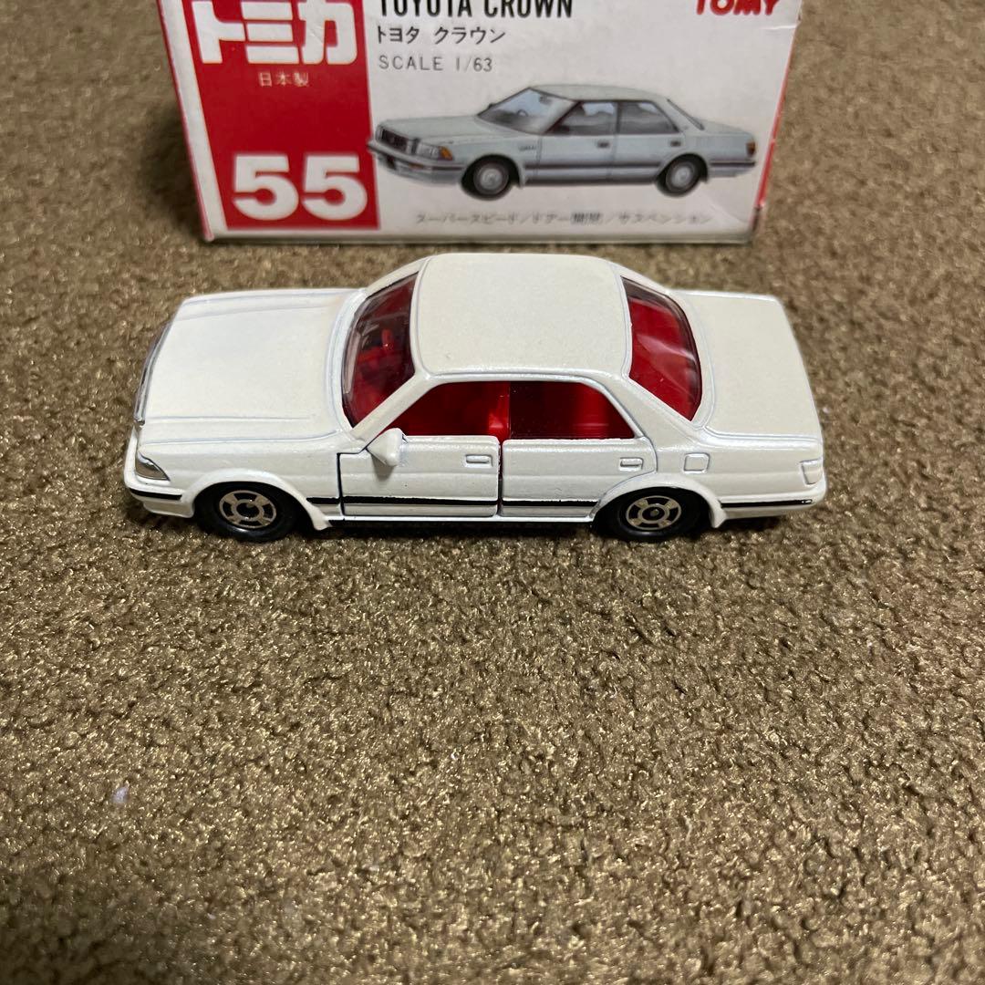 No.55 トヨタ クラウン 日本製 赤ロゴ 絶版 1台