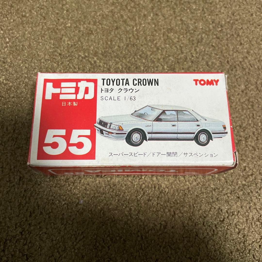 No.55 トヨタ クラウン 日本製 赤ロゴ 絶版 1台
