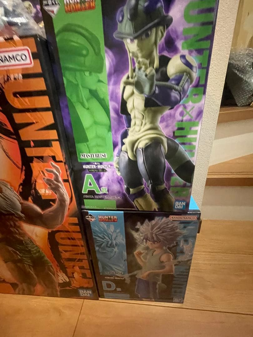 一番くじ　ハンターハンター　 フィギュア　A賞　C賞　D賞　F賞　ラストワン