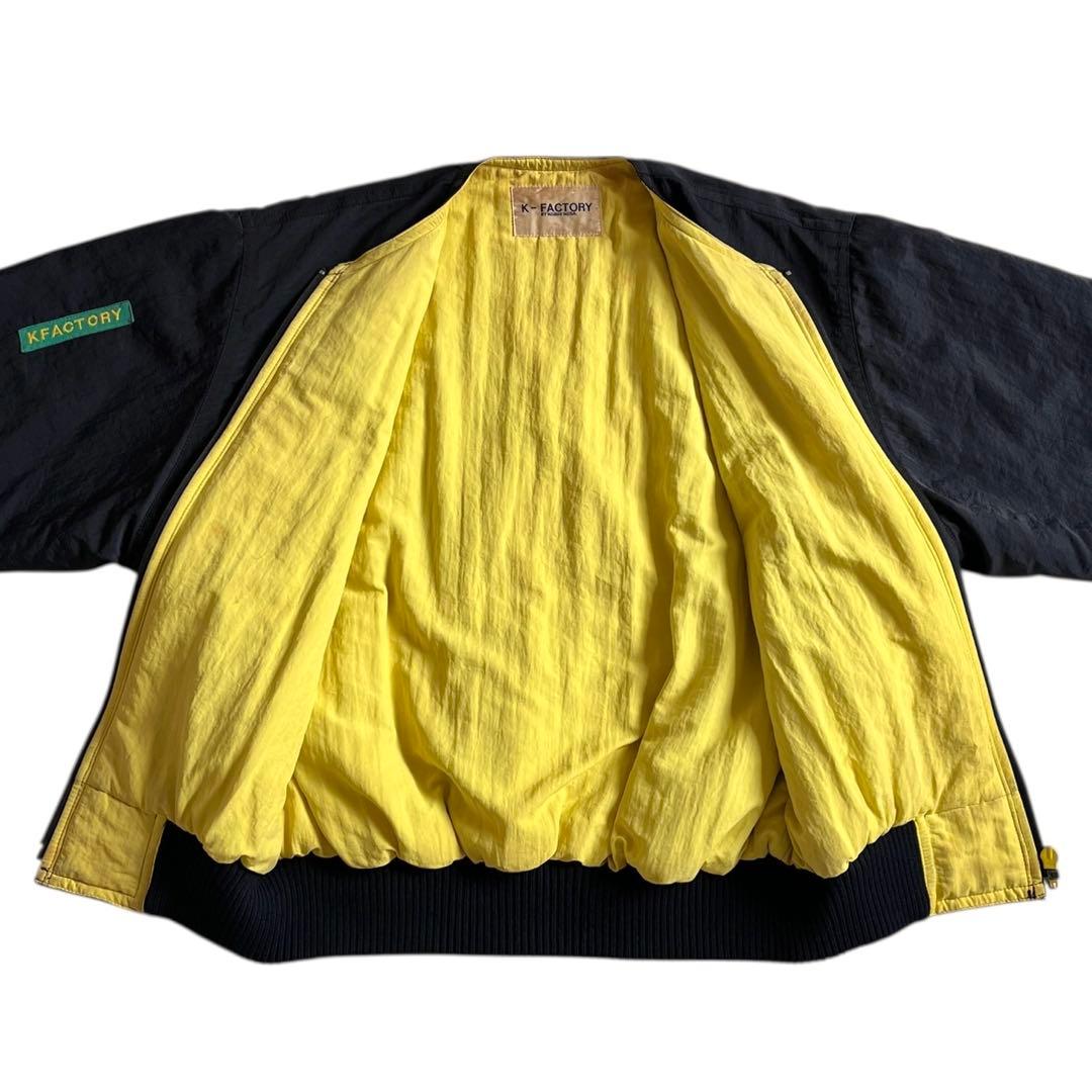 K-FACTORY 池田ノブオ 半袖 ナイロン ブルゾン ジャケット 80年代