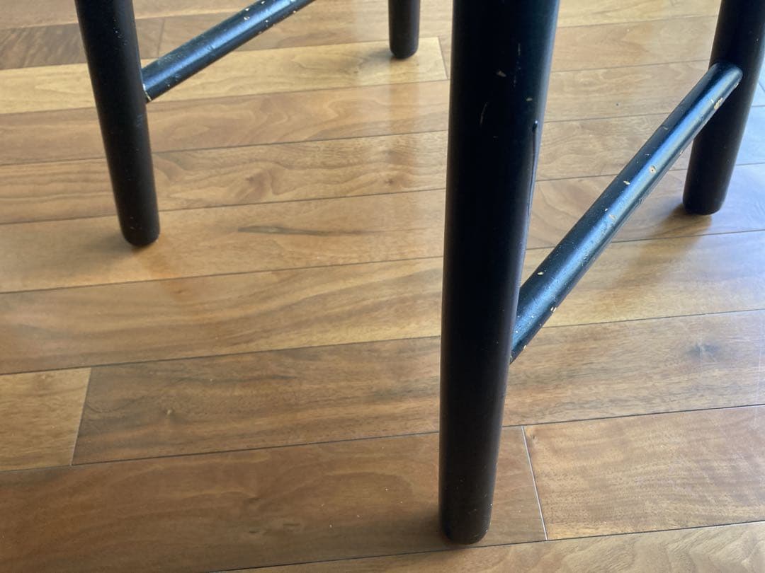 昭和　レトロ　アンティーク　ハイスツール　チェア　椅子　イス　木製　ヴィンテージ