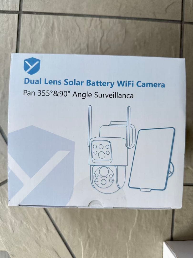 防犯カメラ 屋外 ソーラー YESRAMO監視カメラ 屋外