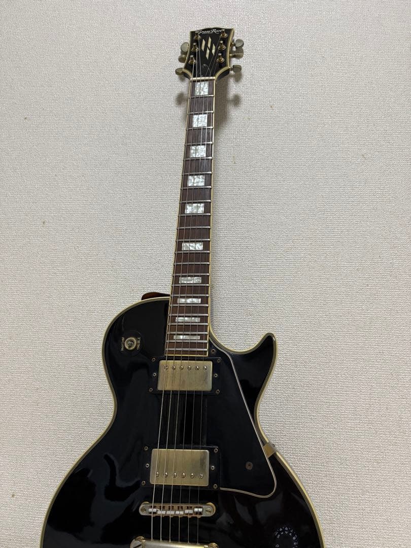 GrassRoots ブラックレスポールスタイルギター