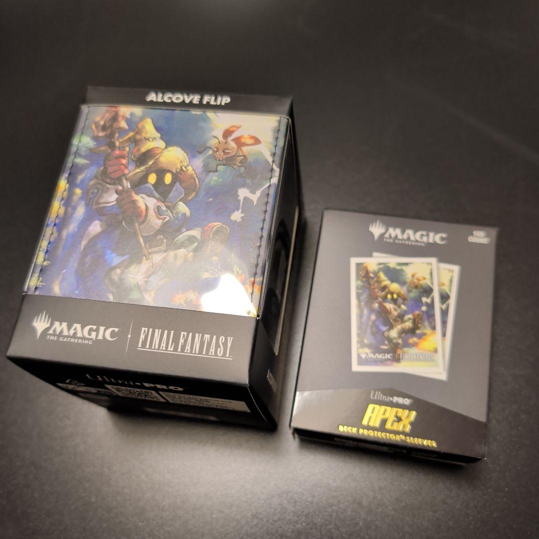 Ultra Pro デッキボックス＆スリーブ　MTG FF 迷える黒魔道士、ビビ