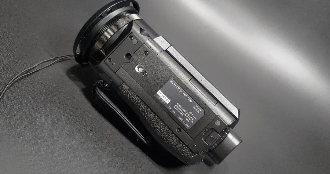 極美品 FDR-AX55 4Kビデオカメラ 本体 FDR-AX60同等