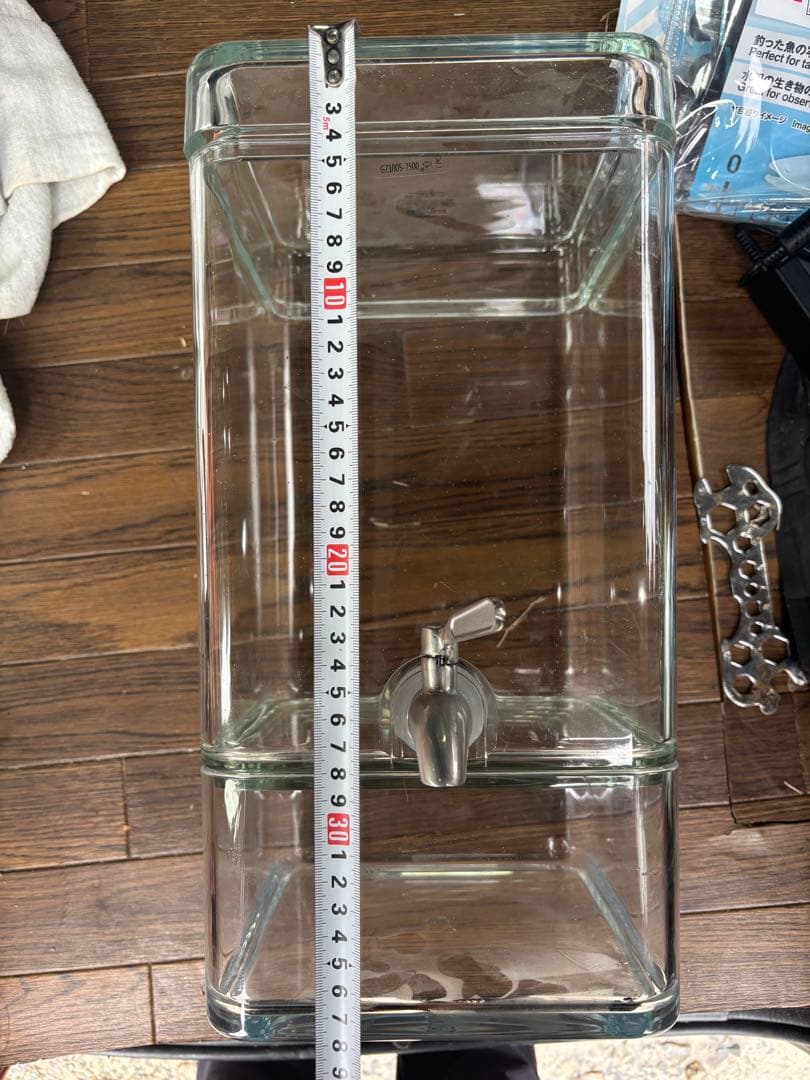 排水可能小型水槽　アクアリウム　テラリウムなどに！