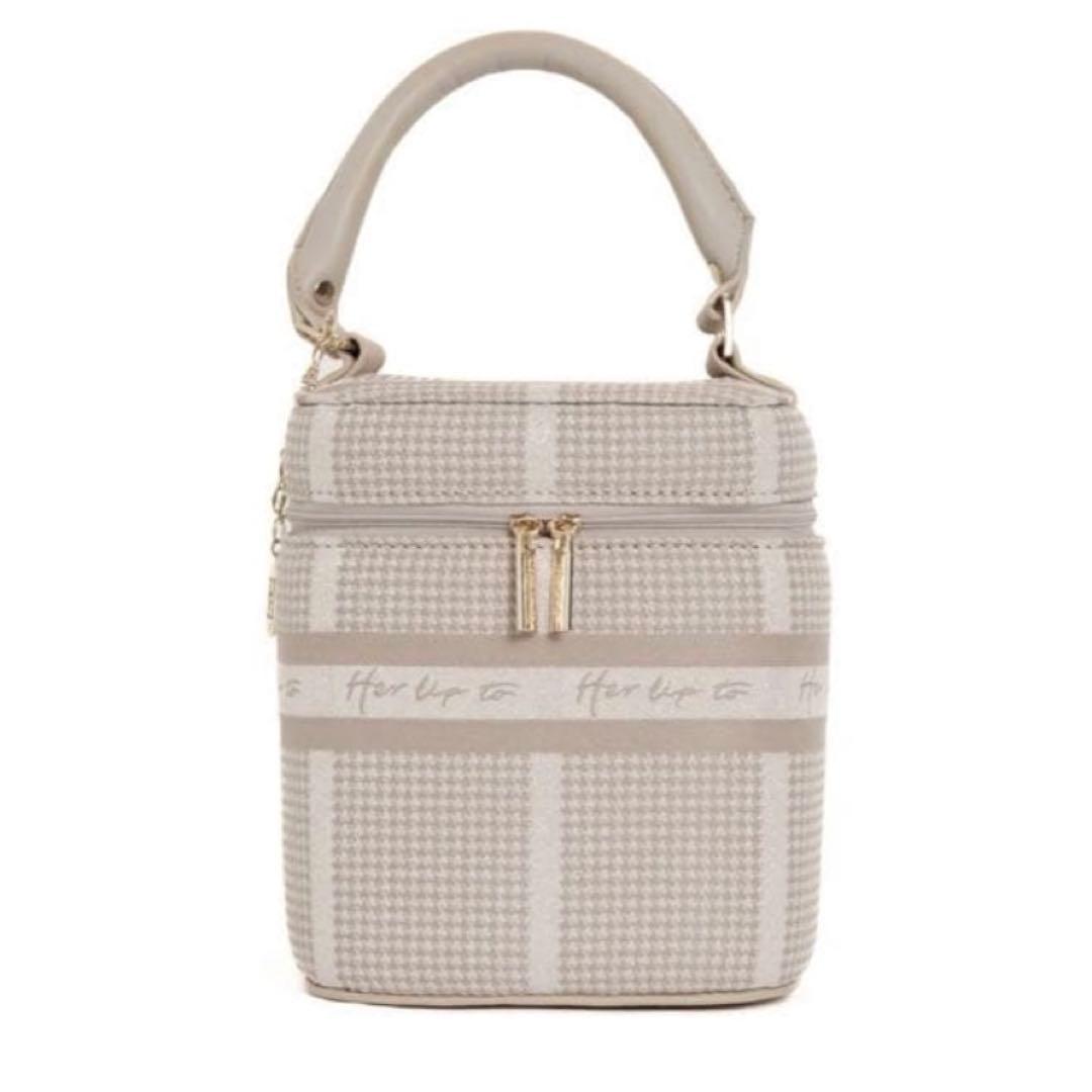 バッグ herlipto HLT Jacquard Vanity Bag