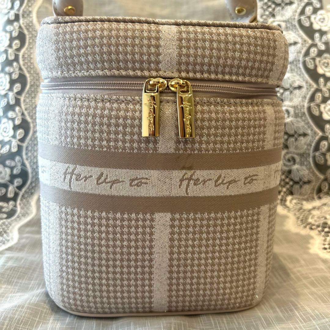 バッグ herlipto HLT Jacquard Vanity Bag