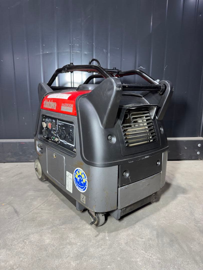 ダイワ インバーター発電機 iEG2800M 発電機ガソリンエンジン 現場