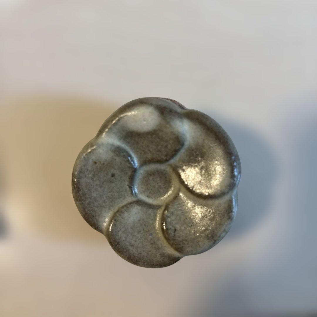 十四代亀井味楽 梅香合 高取焼