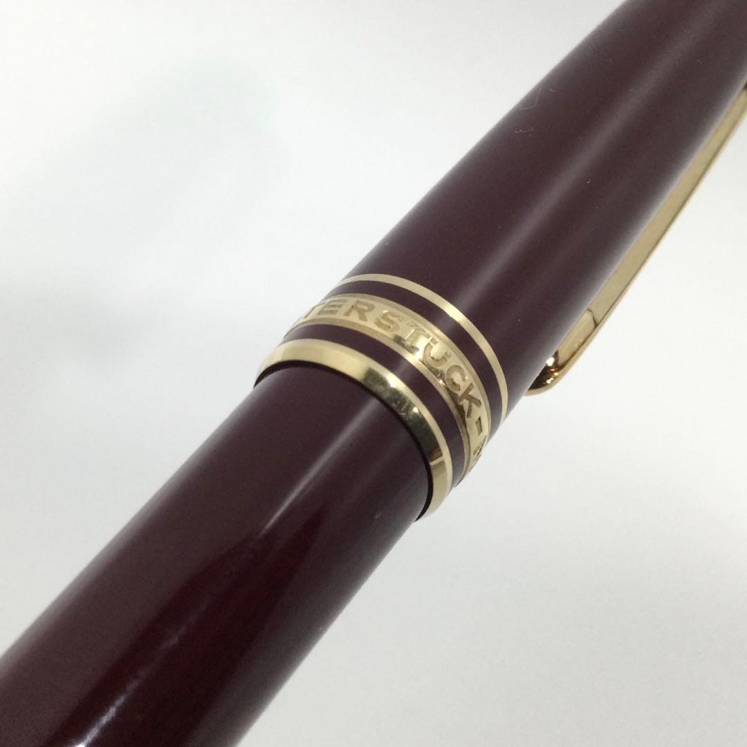 モンブラン マイスターシュテュック ローラーボールペン クラシック ボルドー