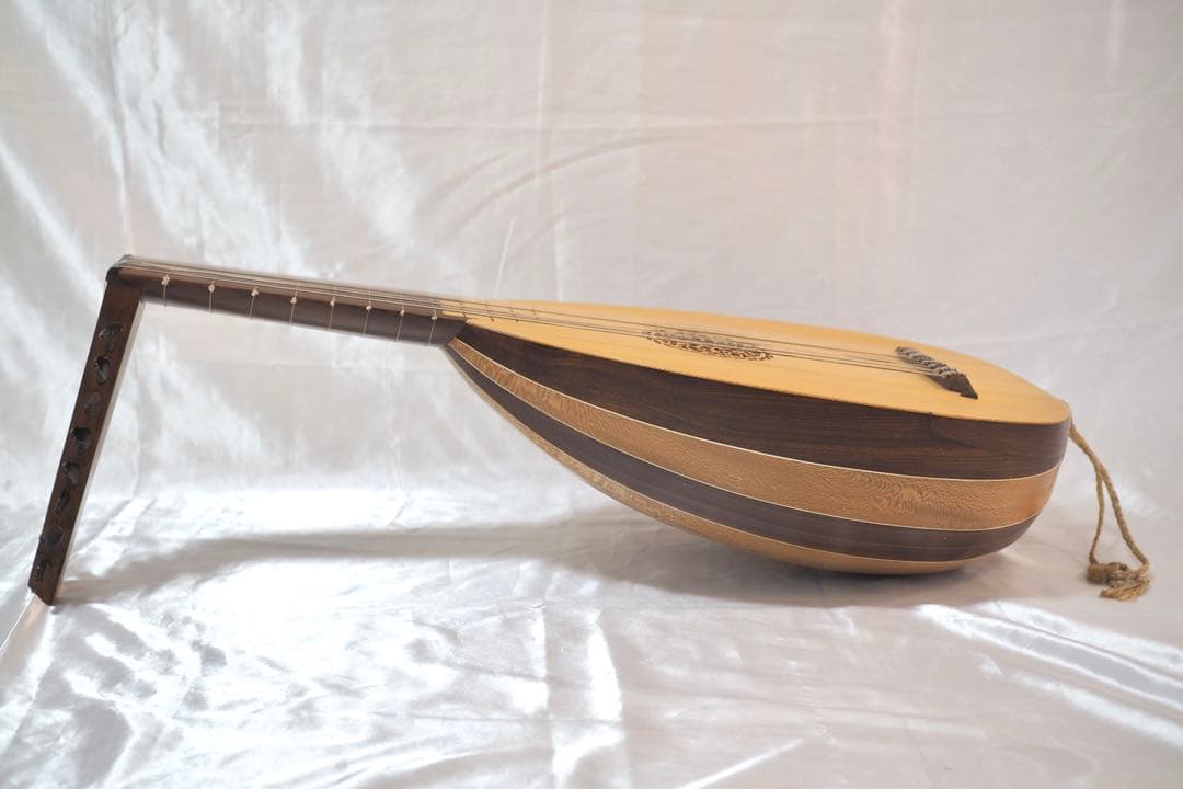 ルネサンスリュート 8コース 15弦 ハードケース付き