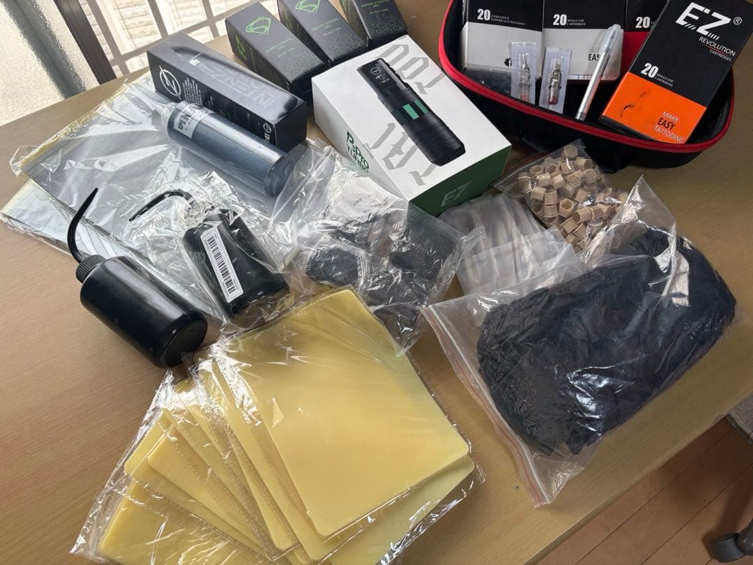 EZ P3 PRO TURBO プロ用タトゥーマシンセット