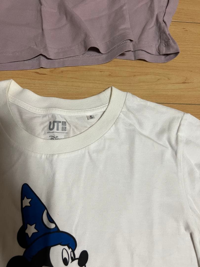 ディズニーミッキー、しんちゃん、アンパンマンのTシャツ、S、M、Lサイズ