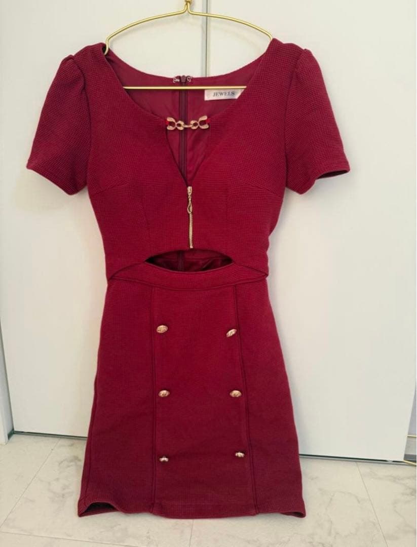 キャバドレス Jewels 赤 レッド