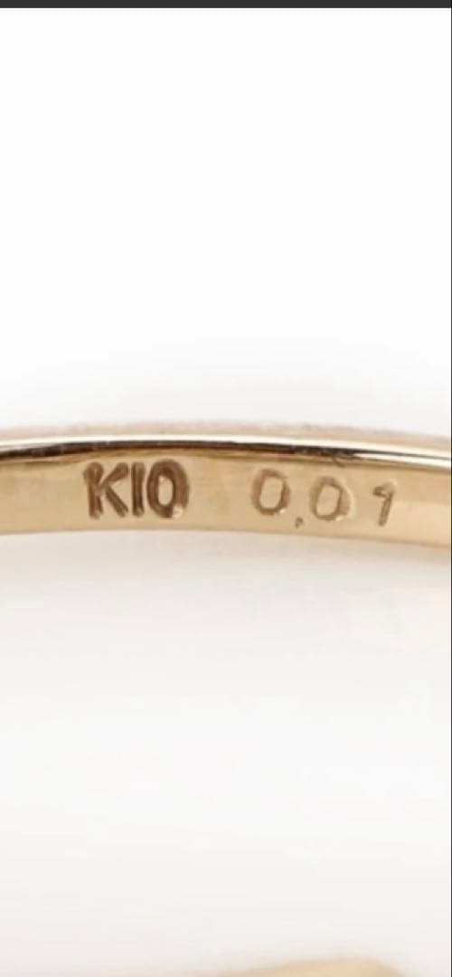 専用です。 透かし模様 ゴールドリング ダイヤモンドLilas（リラ）