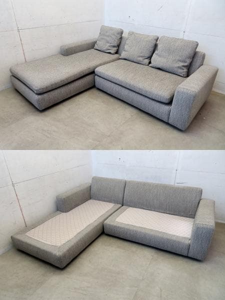 展示品■arflex■SONA■ローアーム■カウチソファセット■121.2万円■