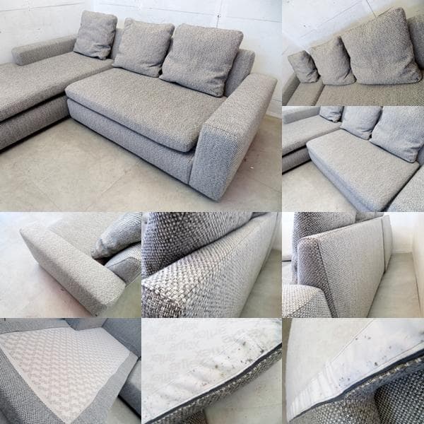 展示品■arflex■SONA■ローアーム■カウチソファセット■121.2万円■