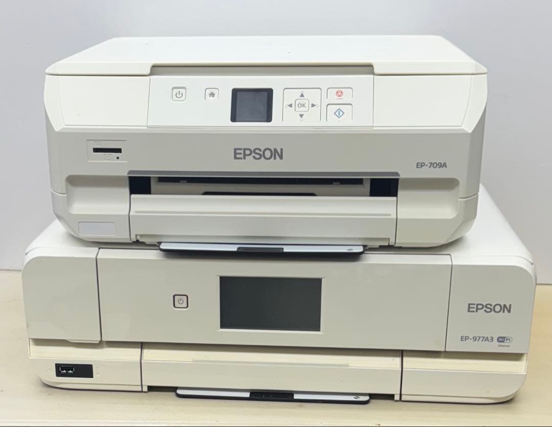 ◎ジャンク◎ エプソン プリンター 2台 (EP-709A+977A3)