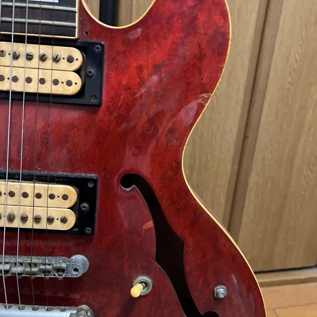 Heerby SA700 70s 春日楽器 セミアコ ジャンク扱い 音は出ます