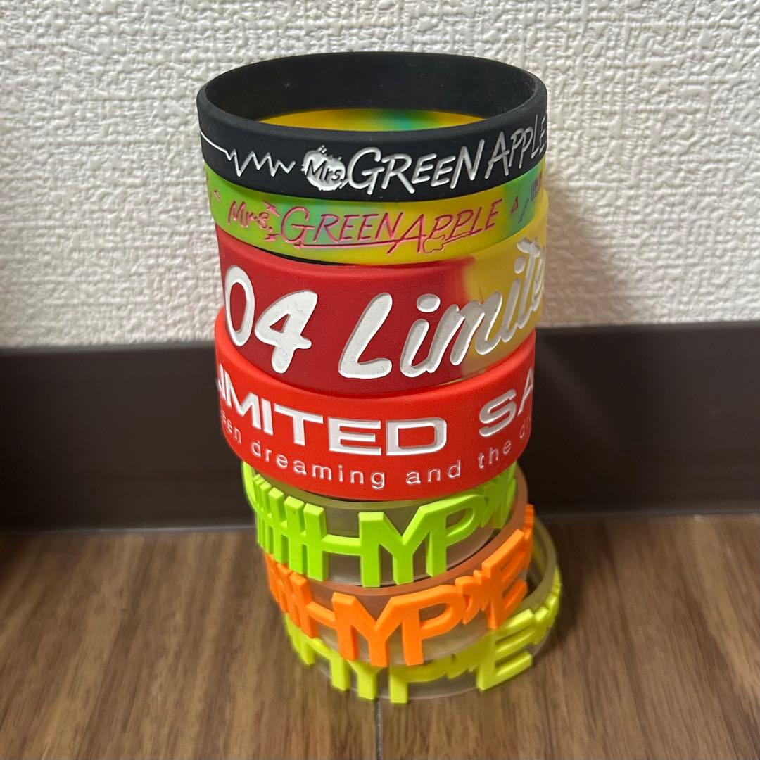 【バラ売り可能】邦ロック ラバーバンド まとめ売り