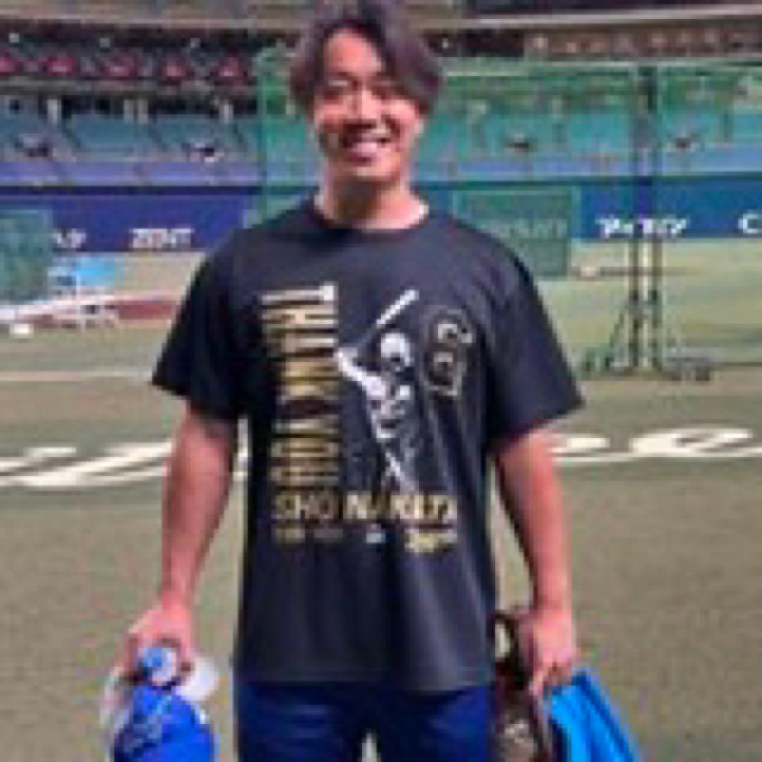 「THANK YOU」「SHO NAKATA」中田翔 引退Tシャツ 未使用