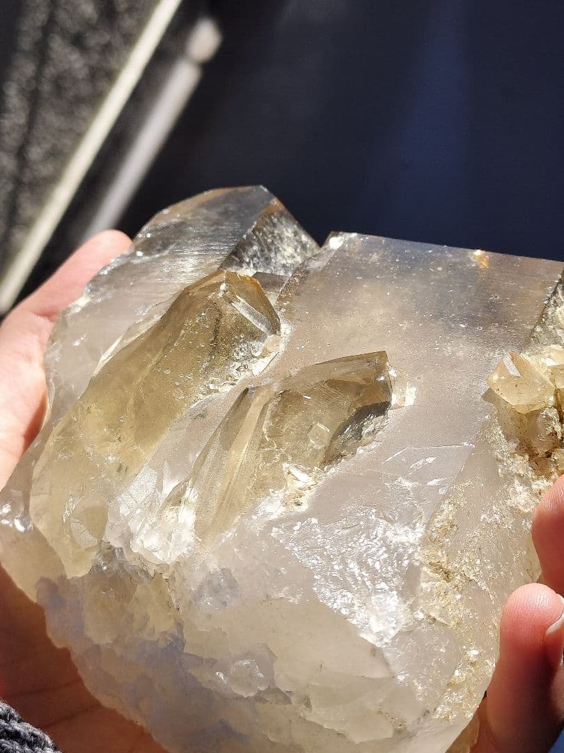 【早いもの勝ち超特価】ガネーシュヒマール産シトリン原石　1.2kg