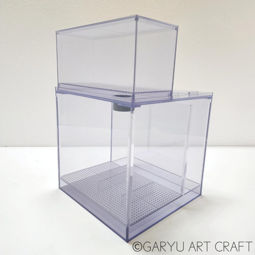 □国産2層式濾過槽□300×300×300h□オーバーフロー水槽用□