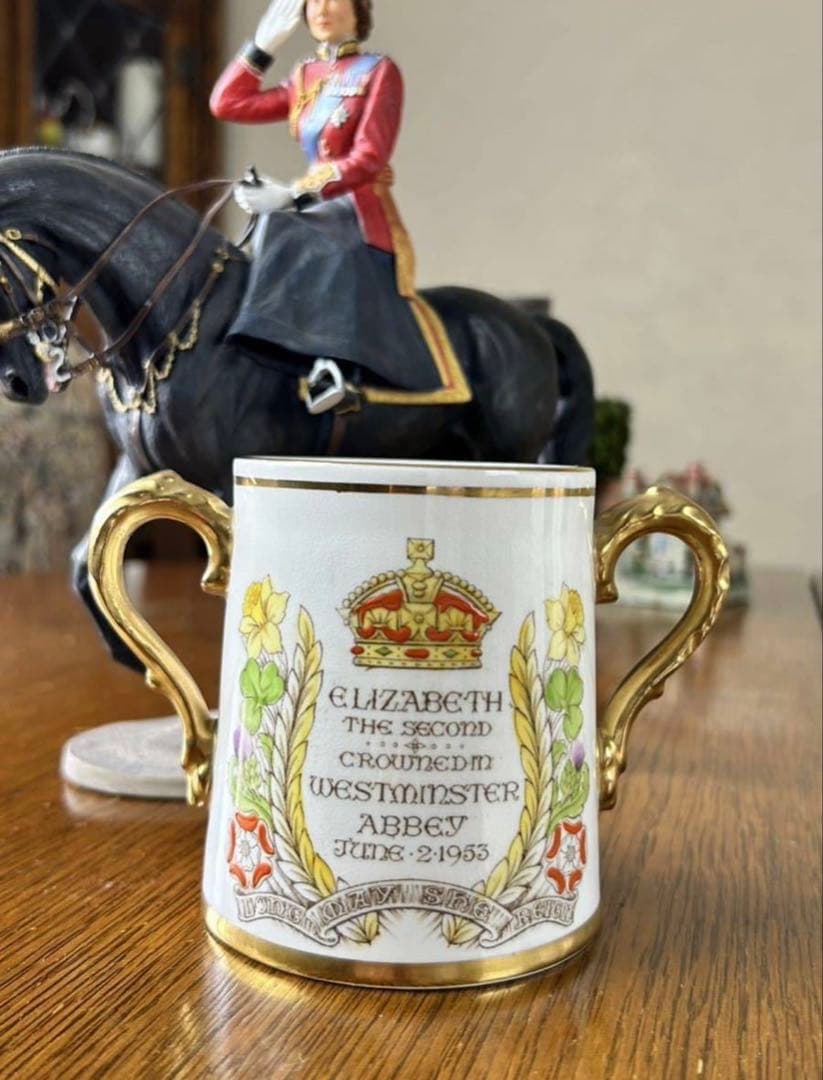 Stanley社　1953年　エリザベス女王　戴冠式記念　ラヴィングカップ
