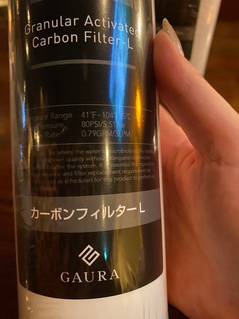 GAURA ガウラ　水素水サーバー交換用フィルターH2 2本セット