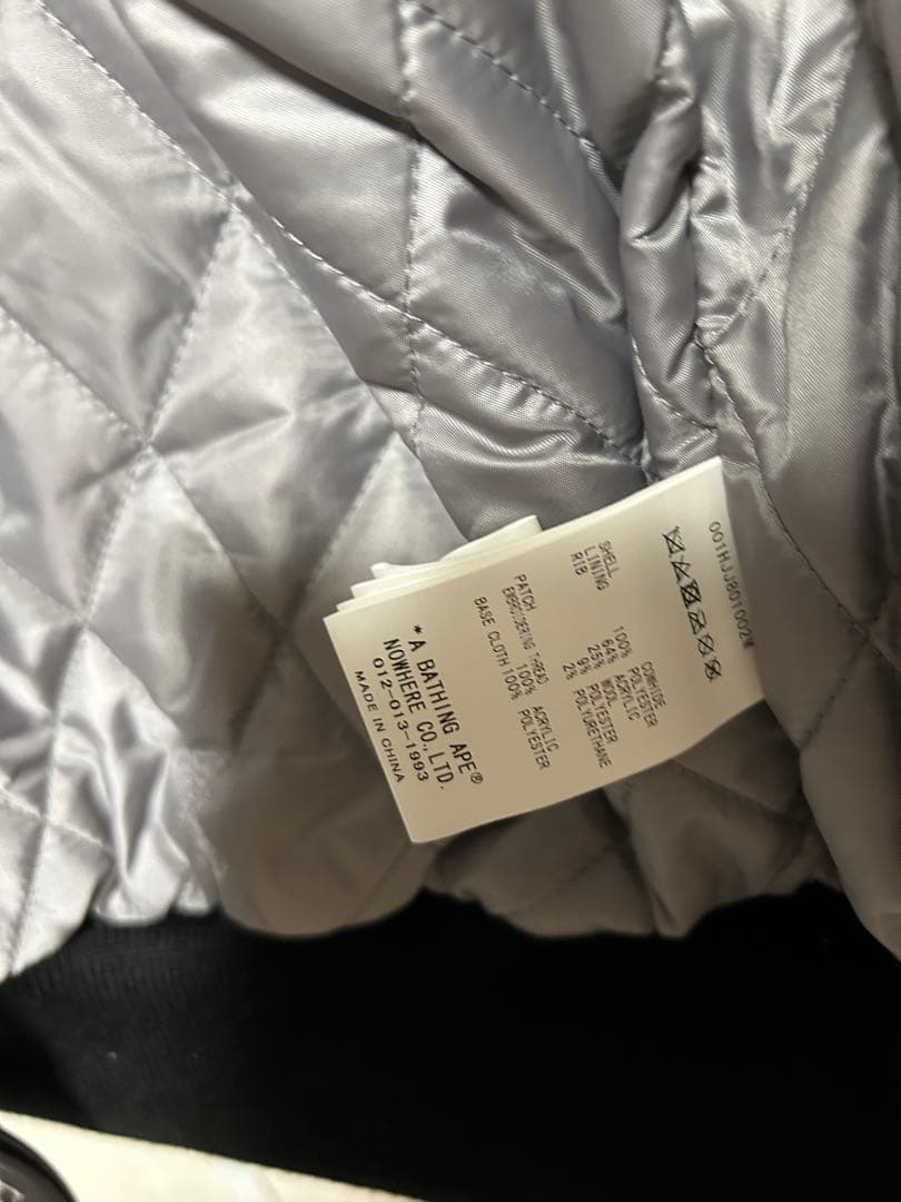 新品未使用 アベイシングエイプ レザージャケット スタジャン M