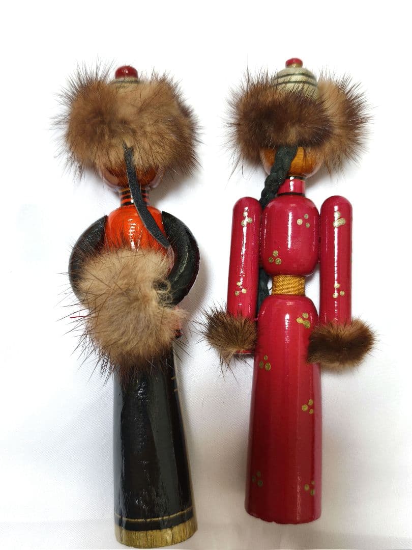 昭和レトロ人形 11点 まとめ ソフビ キューピー くるみ割り人形 こけし 異国