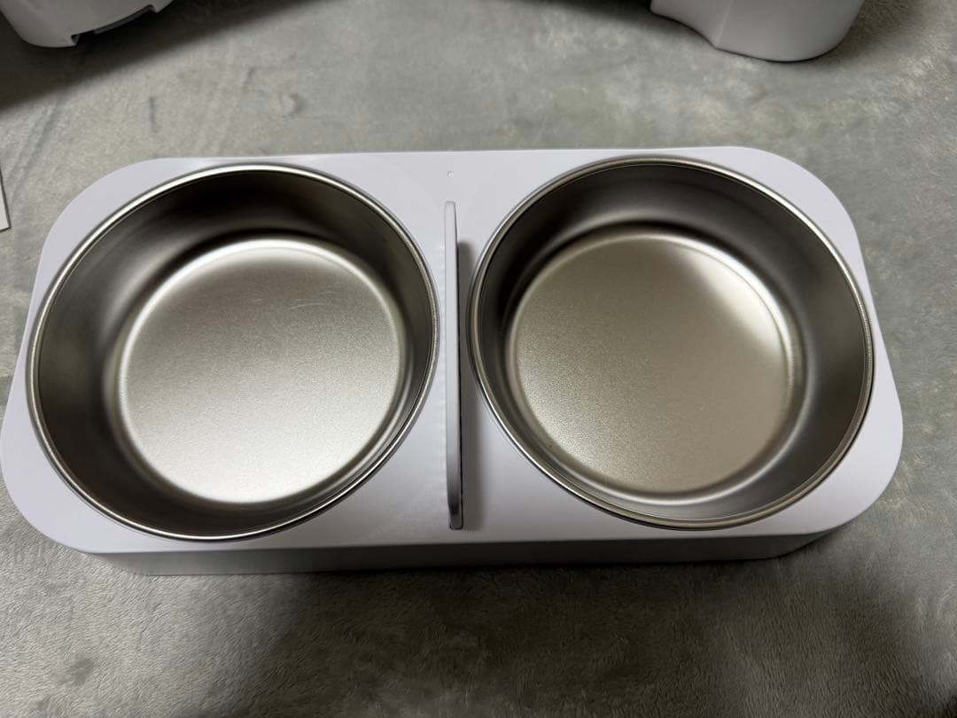 BLIXIA 自動給餌器 ステンレス製ボウル付き