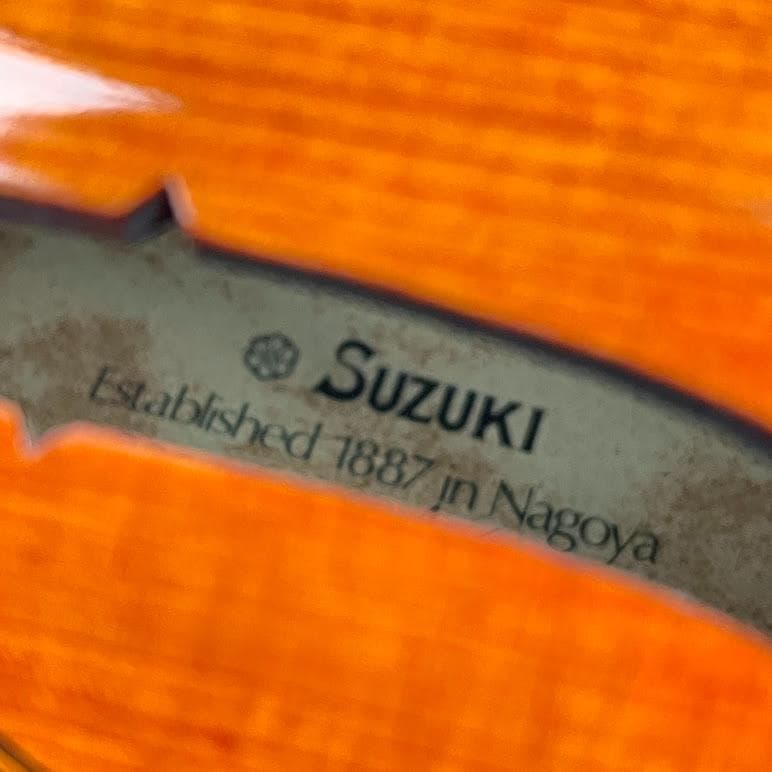 極美虎●鈴木バイオリン● No.330 4/4 1988年製 極美品 杉藤弓付