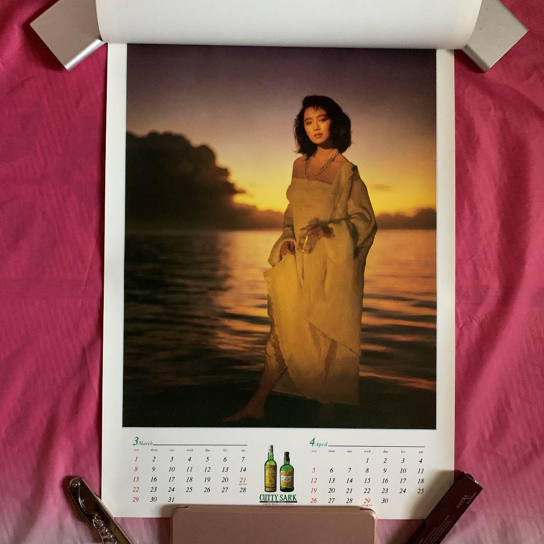 カティサークカレンダー1987  麻生祐未ータヒチの休日