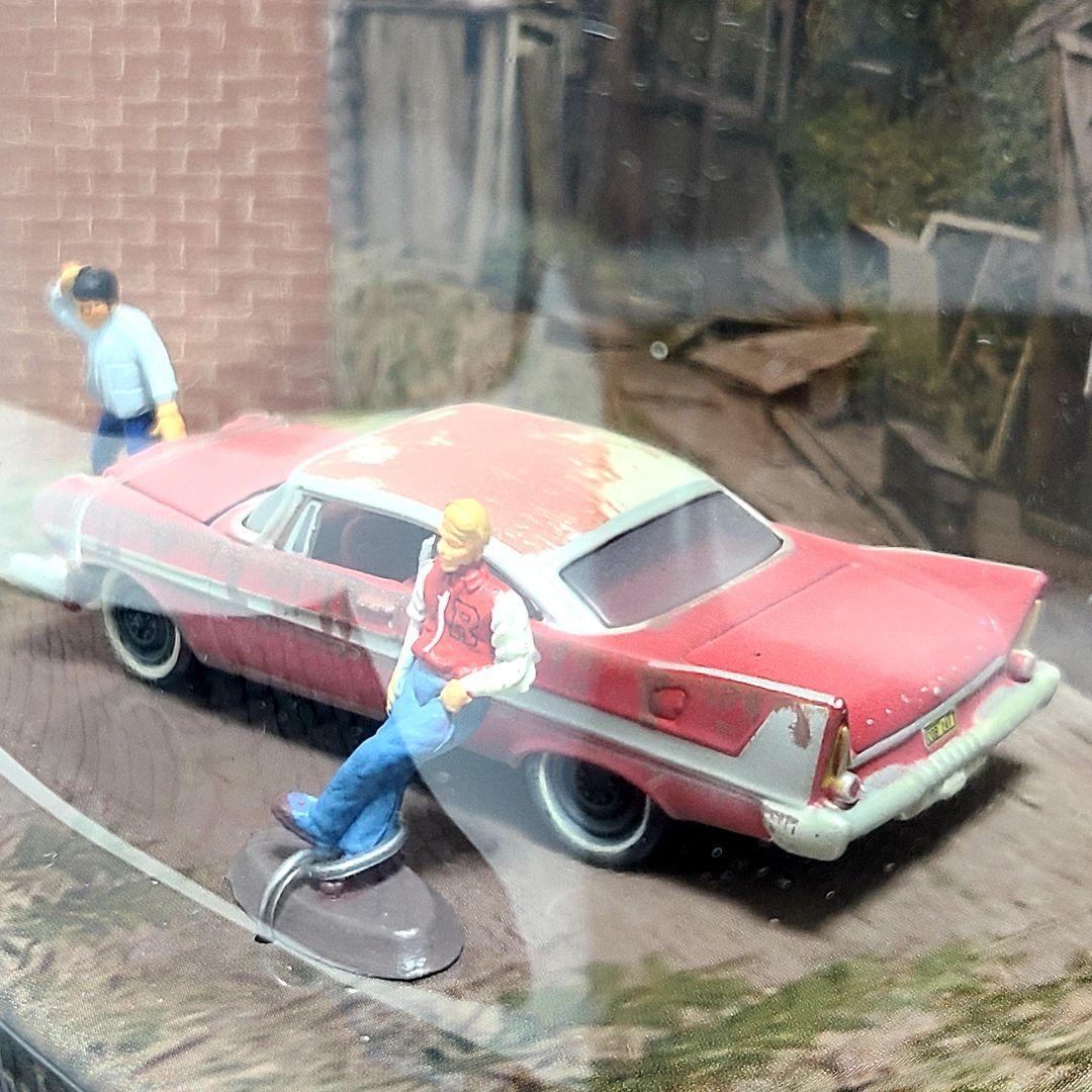 ジョニーライトニング　映画クリスティーン　ジオラマパッケージ　1/64