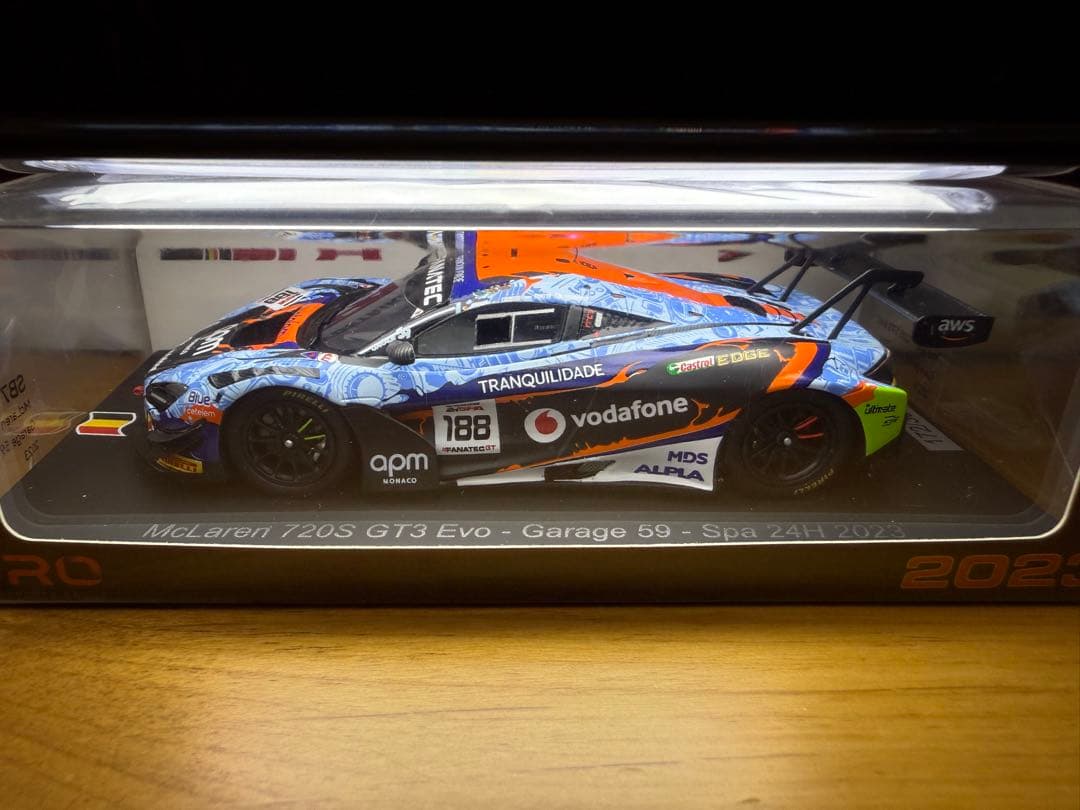 ミニカー 1/43 McLaren 720S GT3 Evo -Garage 59-