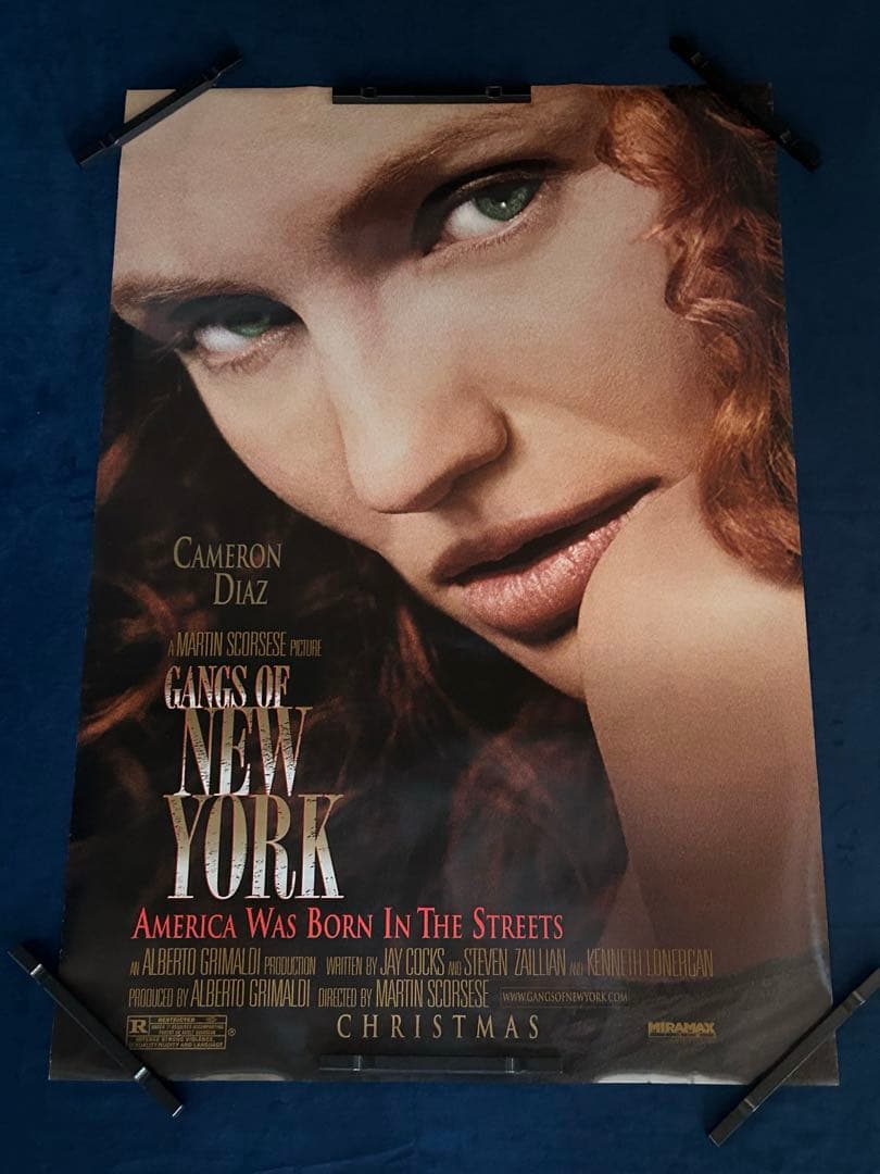 ギャング・オブ・ニューヨーク　USオリジナル映画ポスター