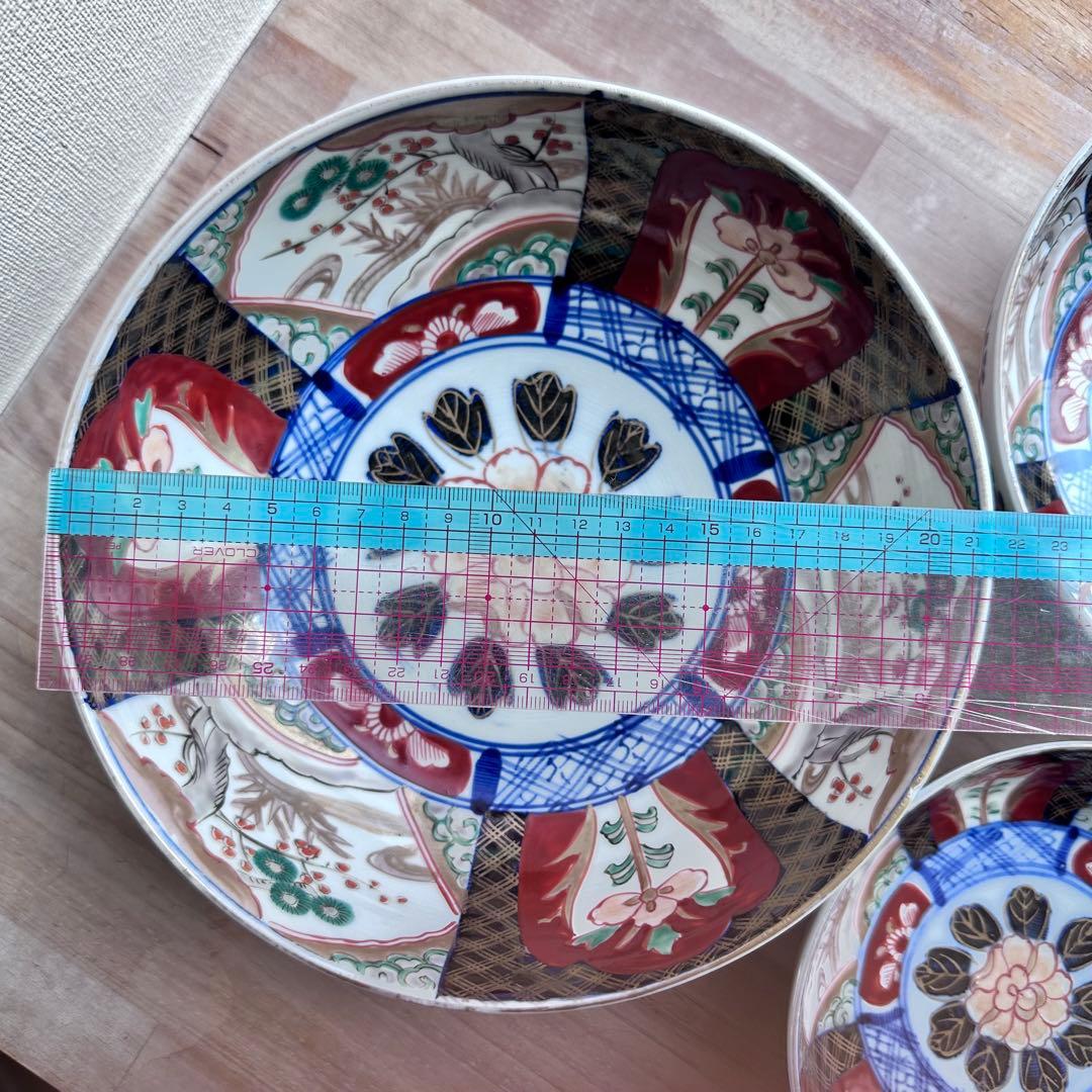 古伊万里　重ね鉢　金彩　骨董