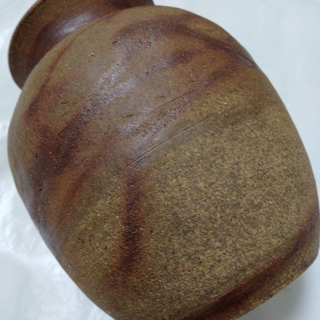 火だすき 緋襷 花器 華道具 茶道具 陶器 花瓶 在銘：榮