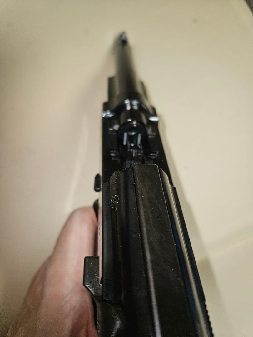 マルゼン P38 ガスガン ブラックメタル仕様