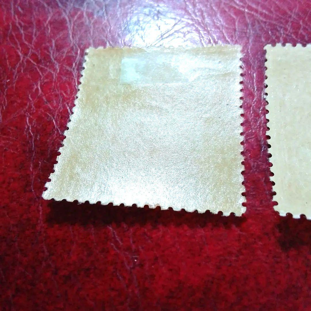 銭単位切手　大正5年　裕仁立太子礼記念　3種完　ヒンジ跡あり　23000円