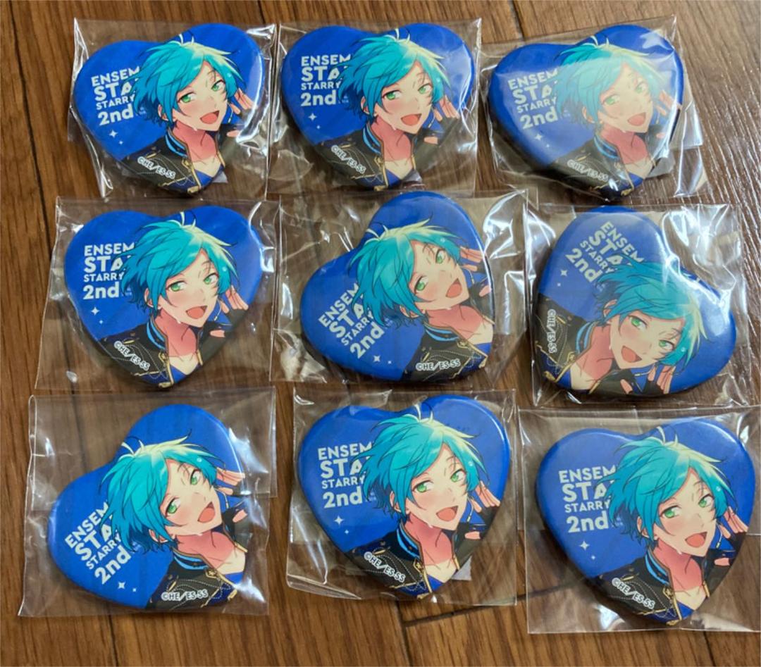 あんスタ スタステ 奏汰 缶バッジ スタステ缶 ハート缶
