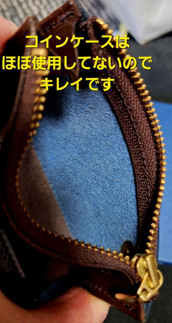 【池之端銀革店】Cramp ブライドルレザー3wayキーケース　限定カラー袋付